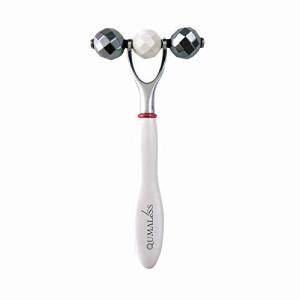 TERAPIST QUMALeSS クマレス テラタイト美顔ローラー シルバー感のあるホワイトツール先端はブラック 3 袋の商品画像