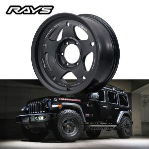 ゆーじ　三菱ジープ　ホイールセット RAYS JEEP WRANGLER ジープ ラングラー JL【送料無料・5本セット】RAYS