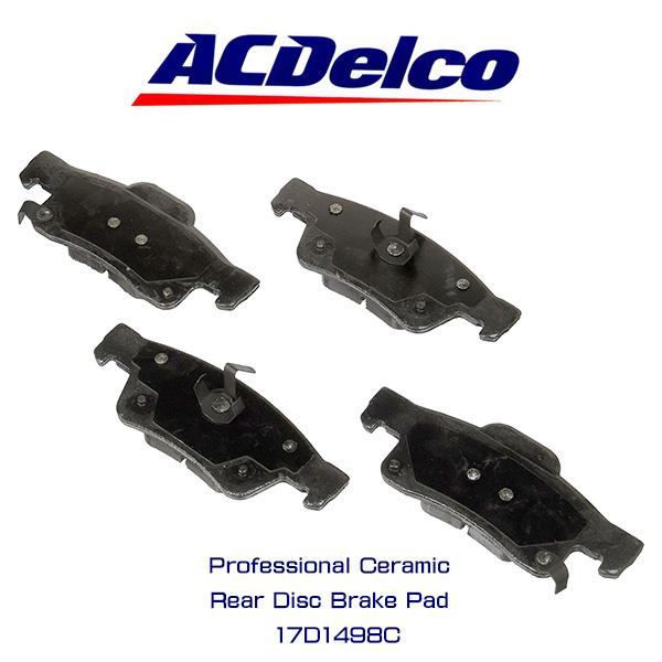 AC Delco ブレーキパッド 17D1498CH リア JEEP GRANDCHEROKEE D...