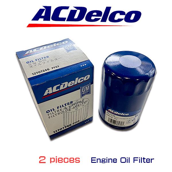 お買い得2個セット！ACデルコ エンジンオイルエレメント PF63 FORD車 フォード マスタング...