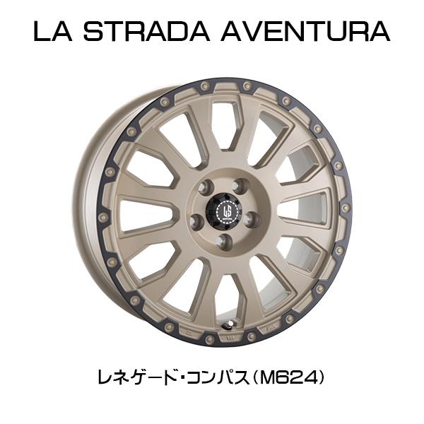『ホイール4本セット』LA STRADA AVENTURA 16×7.0J 5H/110 JEEP ...