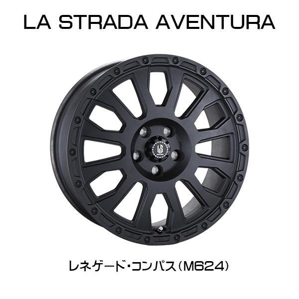 『ホイール4本セット』LA STRADA AVENTURA 16×7.0J 5H/110 JEEP ...