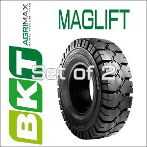 5.00-8 / BKT Tire・PL801フォークリフト用タイヤ 1本 : 6DEGREES