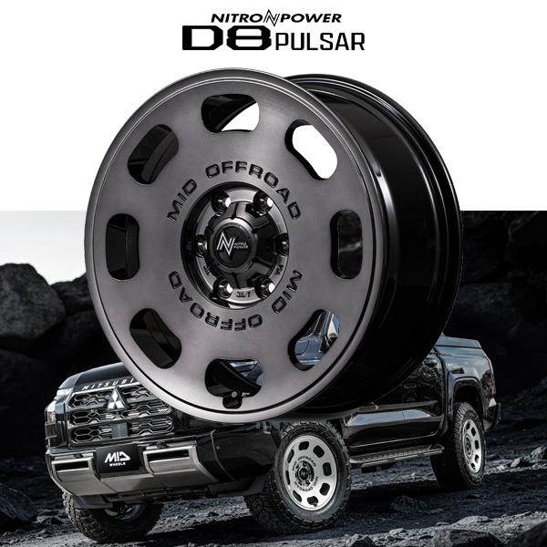 ミツビシ トライトン MITSUBISHI TRITON  『ホイール4本セット』 NITRO PO...