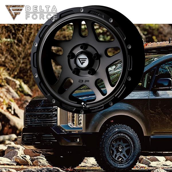 ミツビシ デリカ D5 後期型『ホイール4本セット』 DELTA FORCE OVERLANDER ...