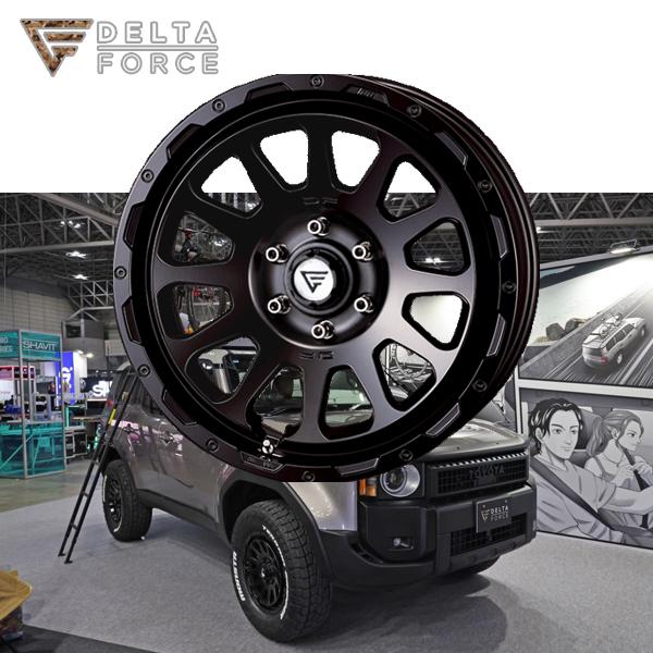 トヨタ ランドクルーザー 250 300 『ホイール4本セット』 DELTA FORCE OVAL ...