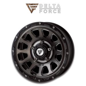 25日までお値引き！ デルタフォース　オーバル　マットブラック DELTA FORCE OVAL 16x7.0 5/114.3 +42 マットブラック YOKOHAMA