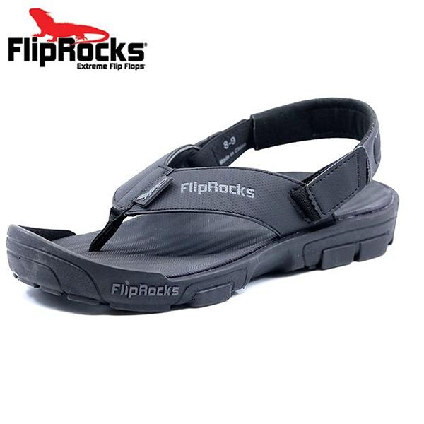 FlipRocks（フリップロックス）フリップフロップ ブラック 25cm〜30cm アウトドアサン...