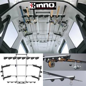 INNO VW トゥーラン イノー ロッドホルダーデュアル8 【8本積】IF17 
