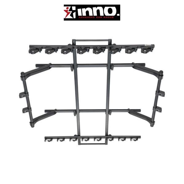 ミツビシ デリカD5 アウトランダー INNO イノー ロッドホルダーデュアル8 【8本積】IF27...