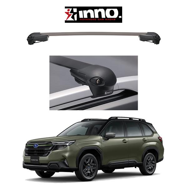 スバル フォレスター SUBARU FORESTER SL系 X-BREAK ラダータイプルーフレー...