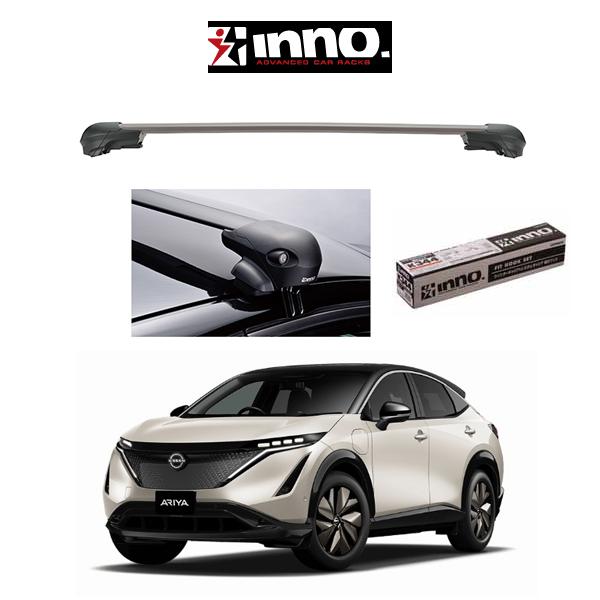 『車種別セット』INNO イノー システムキャリア エアロベース フラッシュタイプ ニッサン アリア...