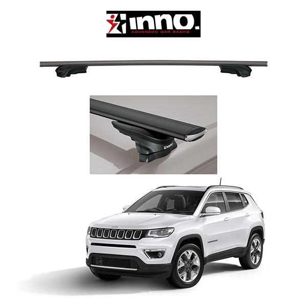 車種別セット INNO イノー システムキャリア エアロベース スルータイプ JEEP COMPAS...