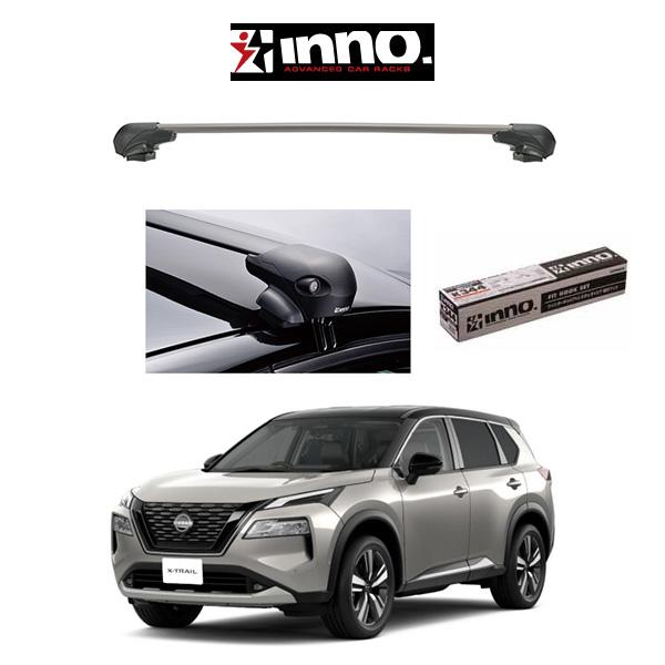 『車種別セット』INNO イノー システムキャリア エアロベース フラッシュタイプ ニッサン エクス...