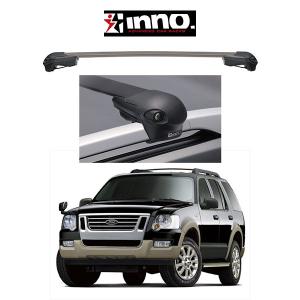 フォードエクスプローラー純正ルーフキャリア INNO FORD EXPLORER フォード エクスプローラー (ルーフレール付き車