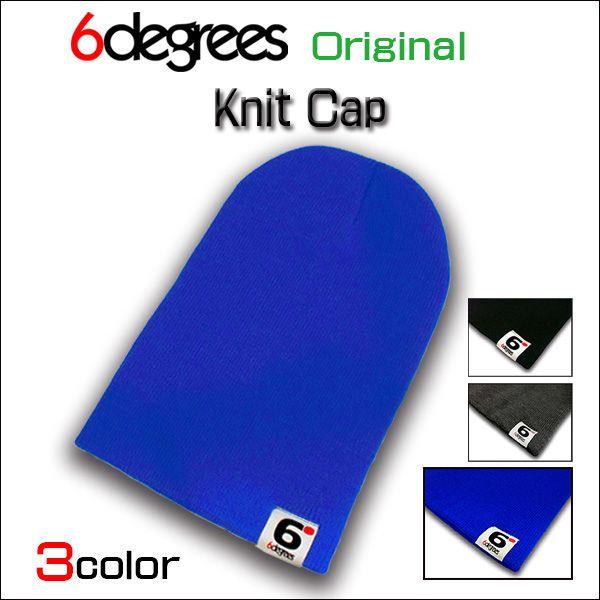 6DEGREES ORIGINAL/KNIT CAP/ROYAL BLUE/シックスディグリーズ オ...