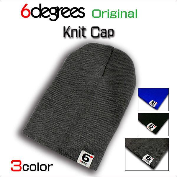 6DEGREES ORIGINAL/KNIT CAP/CHARCOAL GRAY/シックスディグリー...
