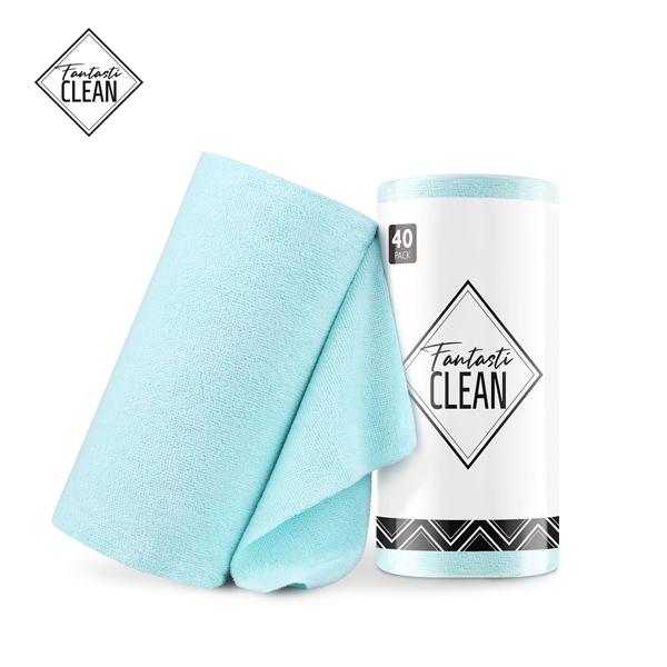 FantastiCLEAN ファンタスティックリーン マイクロファイバークロス 40枚 30cm x...