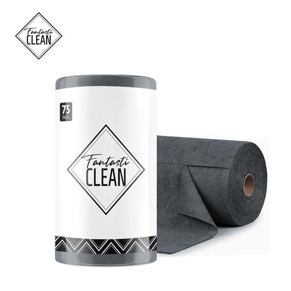 FantastiCLEAN ファンタスティックリーン マイクロファイバークロス 75枚 30cm x...