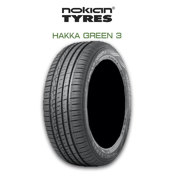 送料無料・nokian HAKKA GREEN3 195/55R16 Summer Tire ノキア...