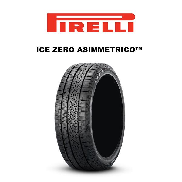 送料無料・4本セット PIRELLI ICE ZERO ASIMMETRICO 225/55R17 ...