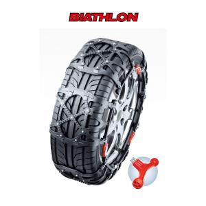 タイヤチェーン バイアスロン クイックイージー BIATHLON Quick easy QE19 非金属タイヤチェーン 235/55R20 245/60R18 他