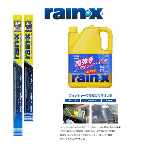 エスカレード タホ用 2007-2014 レインX ワイパーグラファイト フロント2本・550mm・...