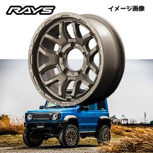 送料無料 RAYS レイズ ホイール DAYTNA デイトナ F6 boost for JIMNY SIERRA 16x6J -5 5H/139.7 ジムニー シエラ (JB74) 専用設計 ダークブロンズ(Z5)｜6degrees