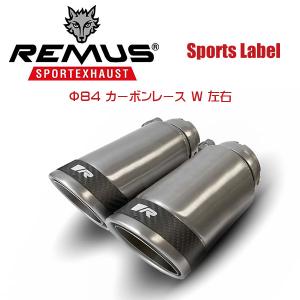 REMUS レムス テールエンド φ84 アングル 0026 55SR レムスマフラー