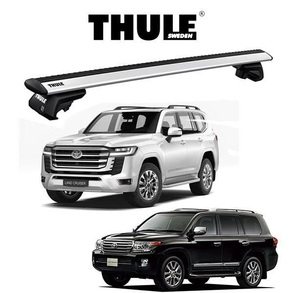 トヨタ ランドクルーザー 300系 200系 ルーフレール付き車 ウィングバー EVO ルーフラック...