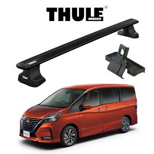 美品　TERZOベースキャリア　C26セレナ TERZO 日産 セレナ C26/C27 用 エアロルーフキャリア取付4点