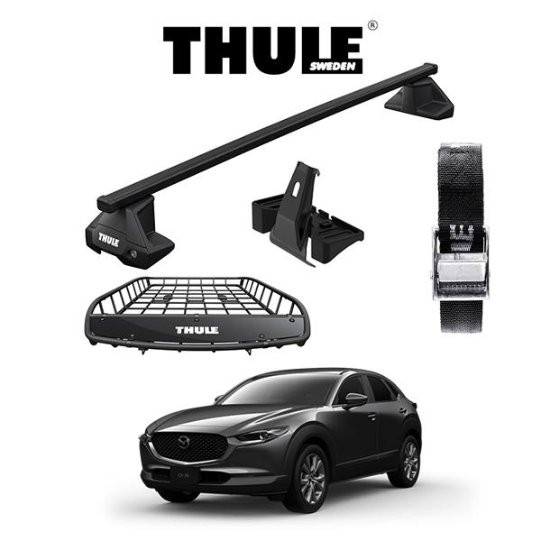MAZDA CX-30 DM#系 マツダ CX-30 THULE スーリーベースキャリア スクエアバ...