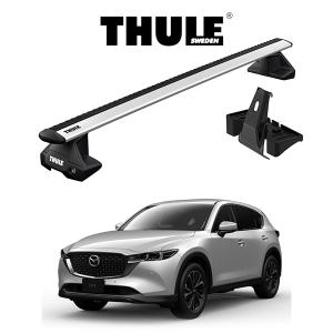 CX-5 THULE  TH9595B + KIT3069 ルーフキャリア THULE（スーリー） マツダ CX-5 ダイレクトルーフレール付車 ウィング