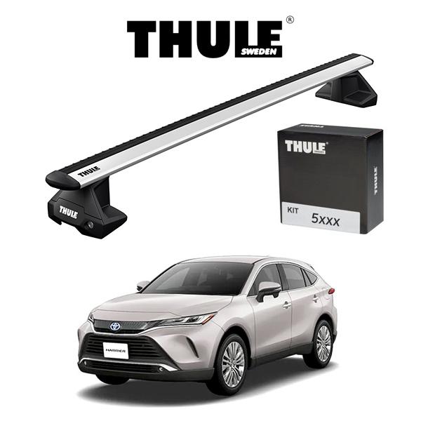 トヨタ ハリアー R2/6〜  ウィングバー EVO ルーフラック 『車種別セット』THULE Ba...
