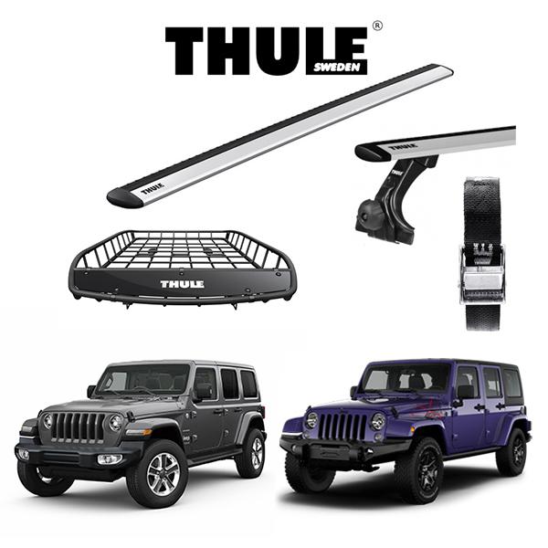 JEEP WRANGLER JL/JK ラングラー THULE スーリーベースキャリア ウィングバー...