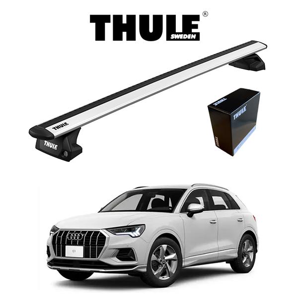 AUDI アウディ Q3 2020年〜 ウィングバー EVO ルーフラック 『車種別セット』THUL...