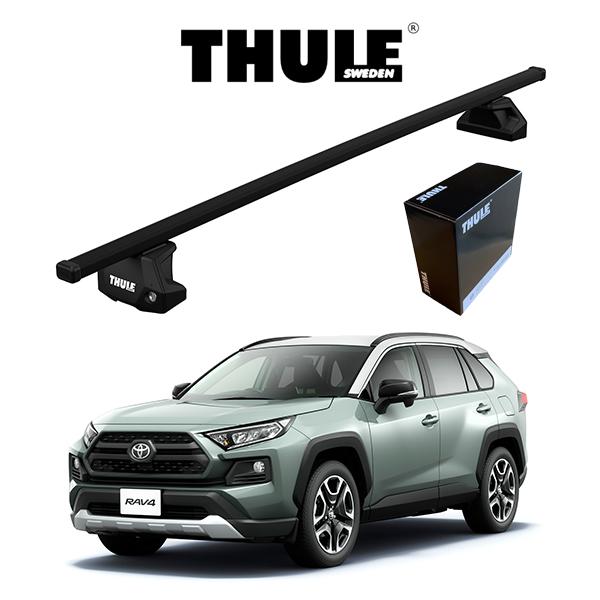 トヨタ RAV4 スクエアバー ルーフラック 『車種別セット』THULE Base carriers...