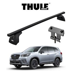 THULE ルーフキャリア TH9595 TH959X ベースキット TH3172 スバルフォレスター等 THULE（スーリー） スバル フォレスター SK系 X-BREAK（ルーフレール