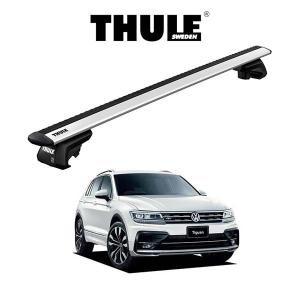 THULE（スーリー） VW ティグアン TIGUAN スクエアバー ルーフラック