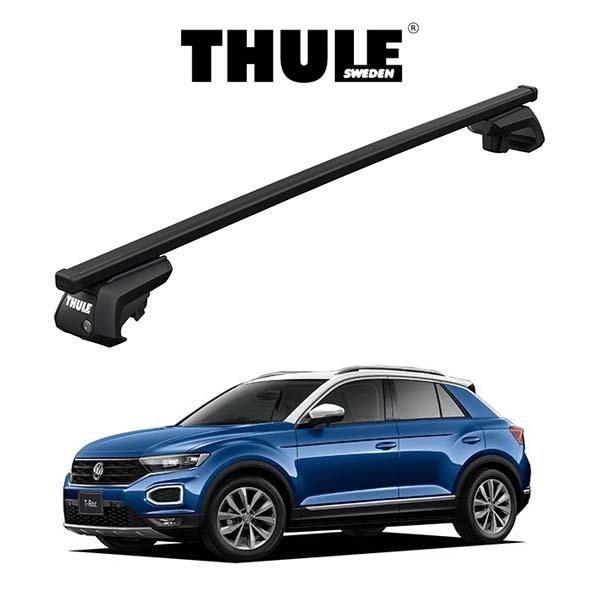 VW T-Roc スクエアバー ルーフラック 『車種別セット』THULE Base carriers...