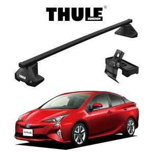 車種別セット　THULE Base carriers （スーリーベースキャリア）スクエアバー・TOYOTA PRIUS ZVW5# トヨタ プリウス ルーフラック