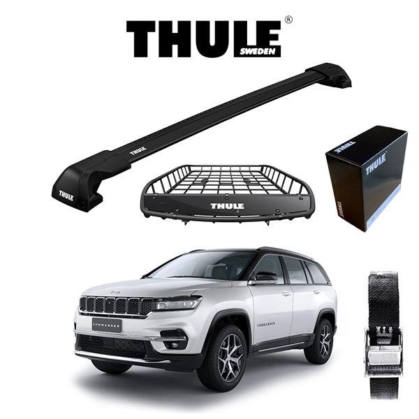 ジープ コマンダー JEEP COMMANDER THULE スーリーベースキャリア ウィングバー ...