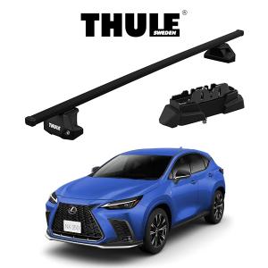 レクサス NX LEXUS NX ダイレクトルーフレール付き車 スクエアバー 『車種別セット』THULE Base carriers （スーリーベースキャリア） キャリアラック パーツ｜6degrees