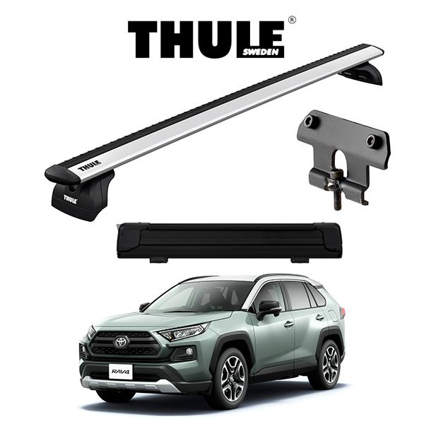 トヨタ RAV4 ウィングバー EVO スノーパック エクステンダー ブラック THULE Base...