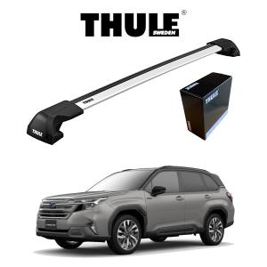 スーリー Thule ウイングバー evo フット付き フォレスター THULE スバル フォレスター SK系 X-BREAK（ルーフレール付き車