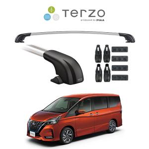 美品　TERZOベースキャリア　C26セレナ TERZO 『車種別セット』Terzo テルッツオ ベースキャリア スクエアバー