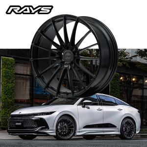 クラウン クロスオーバー CROWN CROSSOVER【送料無料・4本セット】RAYS レイズ ホイール VMF L-01 21x9.0J +45 5-114.3 セミグロスブラック(SG)｜6degrees