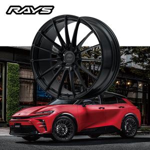 クラウン スポーツ CROWN SPORT【送料無料・4本セット】RAYS レイズ ホイール VMF L-01 21x9.0J +45 5-114.3 セミグロスブラック(SG)｜6degrees