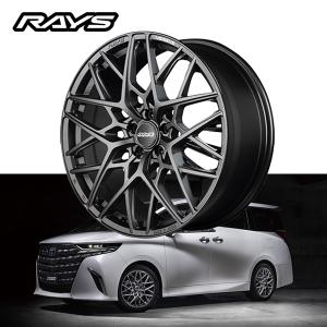 40系 アルファード ヴェルファイア【送料無料・4本セット】RAYS レイズ ホイール VERSUS VV25M 20x8.5J +36 5-120 マットスーパーダークガンメタ (APJ)｜6degrees