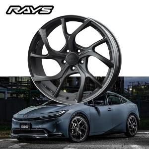 トヨタ プリウス 60系【送料無料・4本セット】RAYS レイズ VMF C-01 19x7J +40 19x8J +50 5-114.3 マットガンブラック/リムエッジDC(MK)